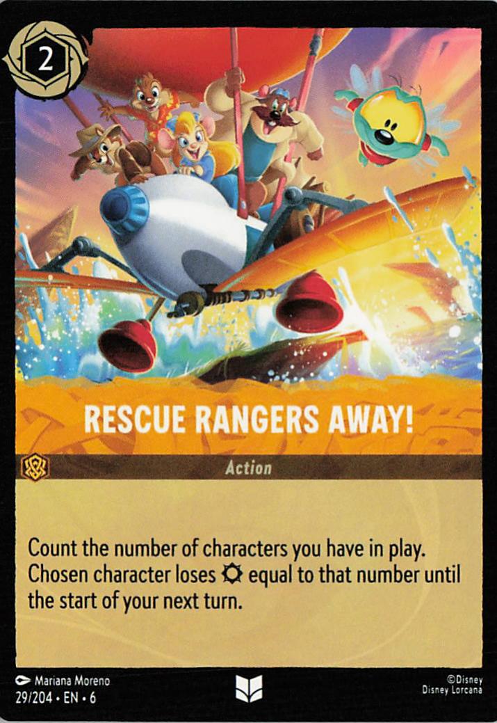 Rescue Rangers Away! - Azurite Sea 29/204