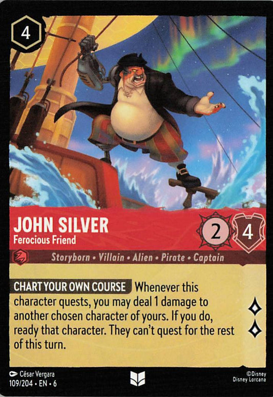 John Silver - Ferocious Friend - Azurite Sea 109/204