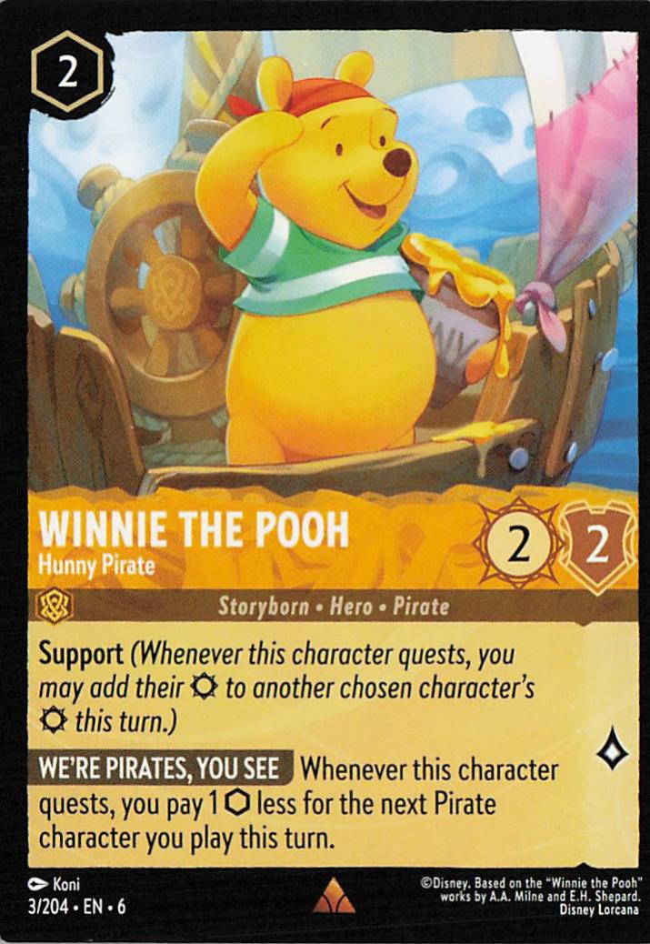 Winnie the Pooh - Hunny Pirate - Azurite Sea 3/204