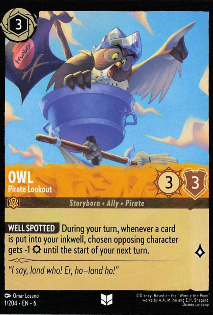 Owl - Pirate Lookout - Azurite Sea 1/204
