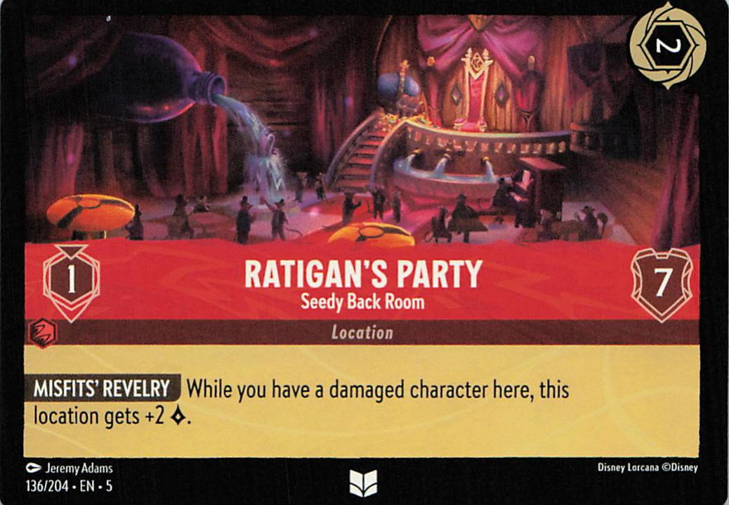 Ratigan's Party - Seedy Back Room - Shimmering Skies 136/204