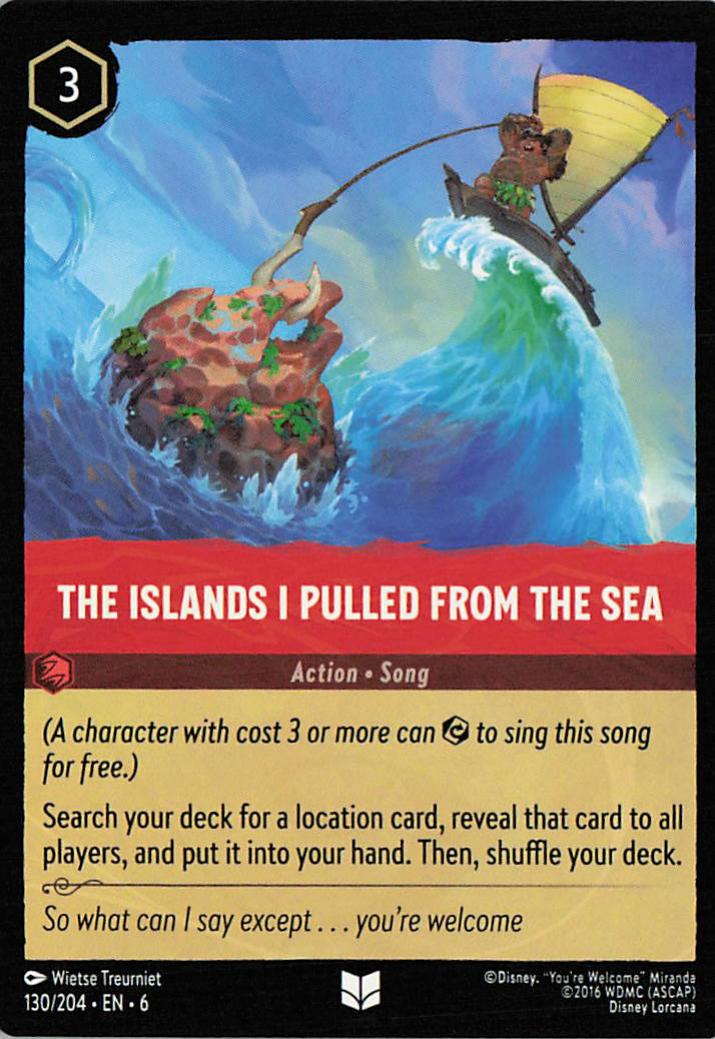The Islands I Pulled from the Sea - Azurite Sea 130/204