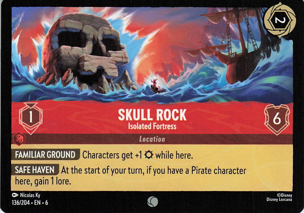 Skull Rock - Isolated Fortress - Azurite Sea 136/204