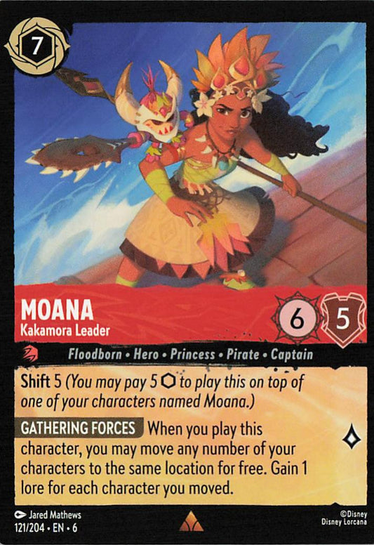 Moana - Kakamora Leader - Azurite Sea 121/204