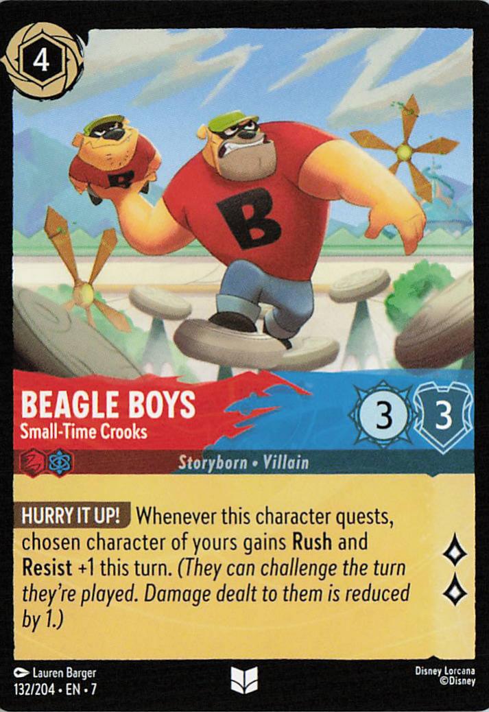 Beagle Boys - Small-Time Crooks - Archazia's Island 132/204