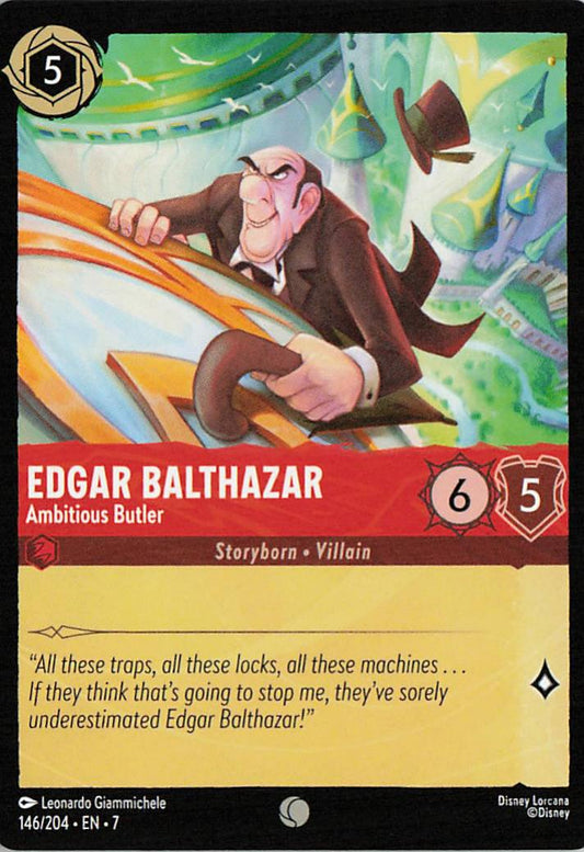 Edgar Balthazar - Ambitious Butler - Archazia's Island 146/204