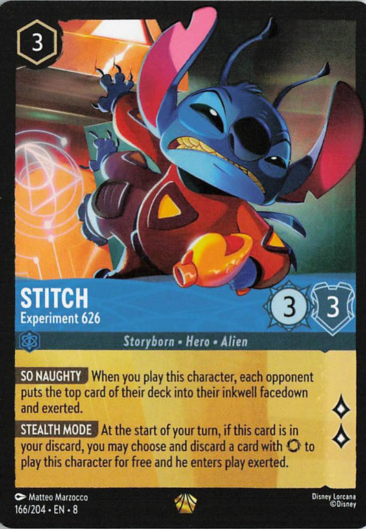 Stitch - Experiment 626 - Reign of Jafar 166/204 (Foil)