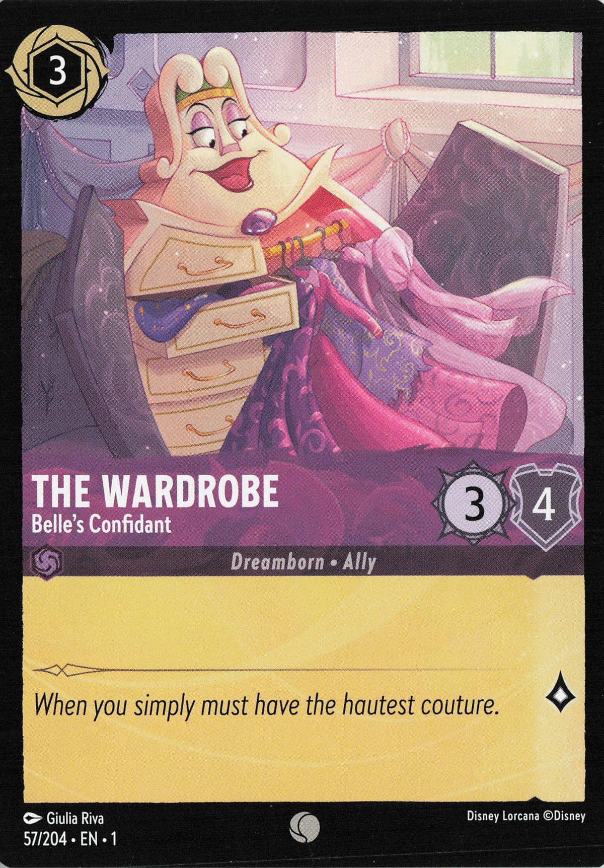The Wardrobe - Belle's Confidant - The First Chapter 57/204