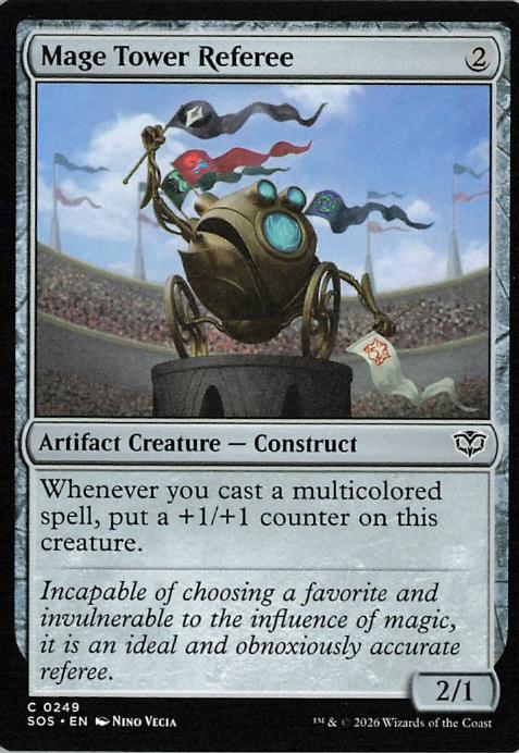 Mage Tower Referee - SOS 249 (MTG)