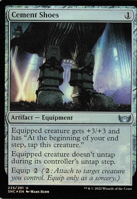 Cement Shoes - SNC 235 (MTG)