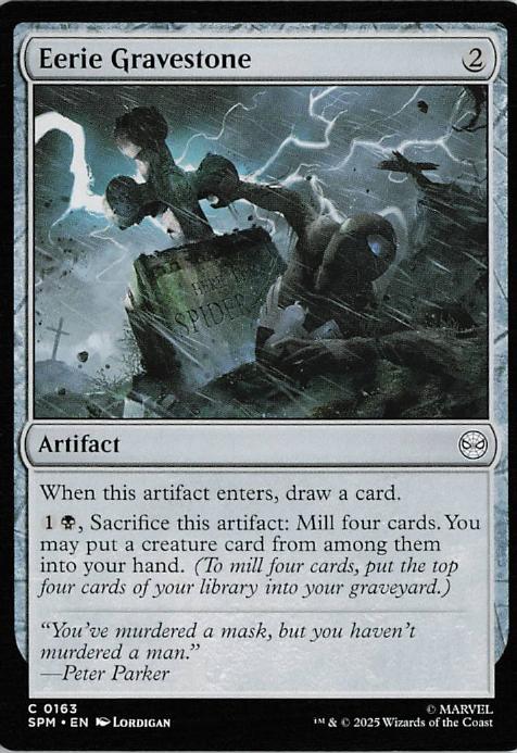 Eerie Gravestone - SPM 163 (MTG)
