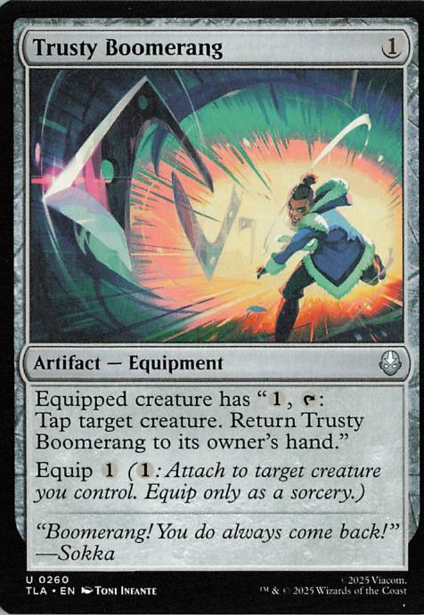 Trusty Boomerang - TLA 260 (MTG)