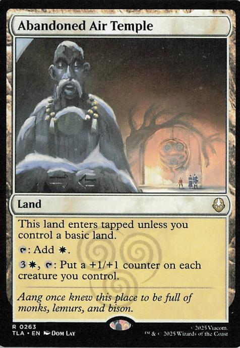 Abandoned Air Temple - TLA 263 (MTG)