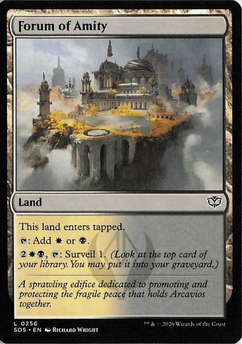 Forum of Amity - SOS 256 (MTG)