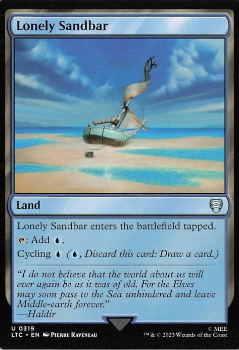 Lonely Sandbar - LTC 319 (MTG)