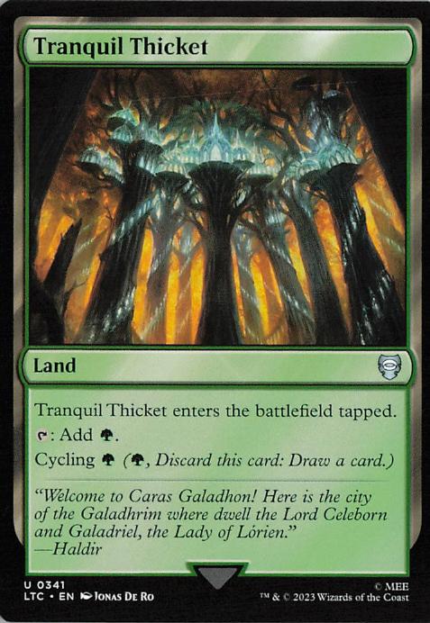 Tranquil Thicket - LTC 341 (MTG)