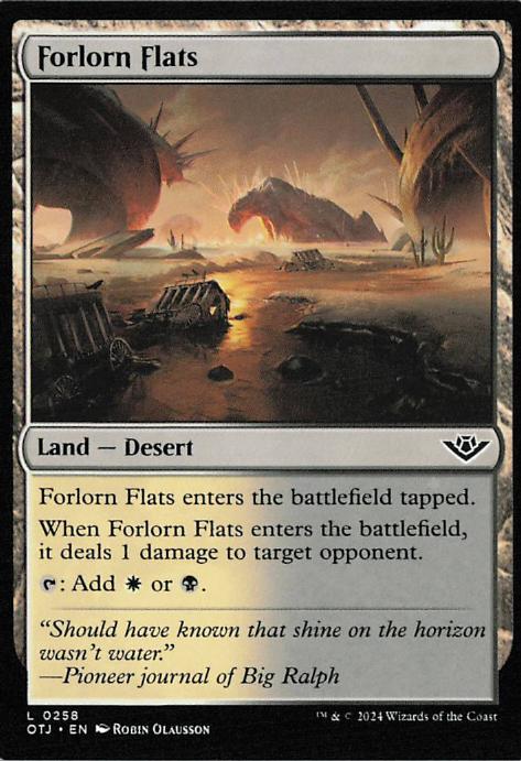 Forlorn Flats - OTJ 258 (MTG)