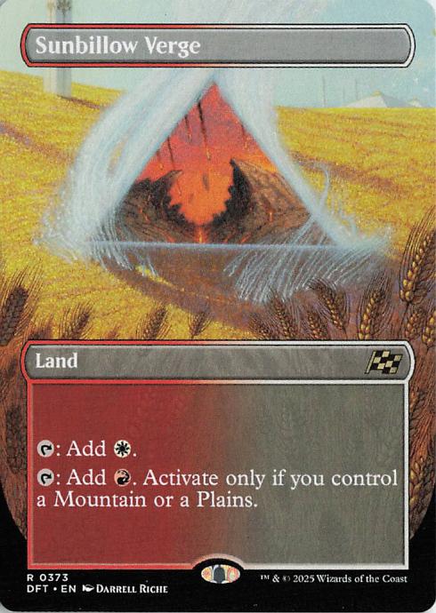Sunbillow Verge - DFT 373 (MTG)