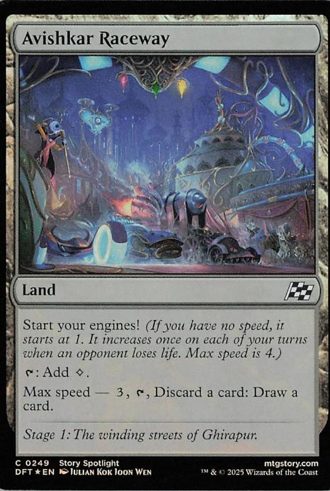 Avishkar Raceway - DFT 249 (MTG)