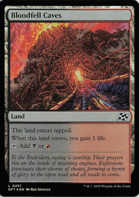 Bloodfell Caves - DFT 251 (MTG)