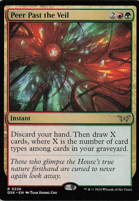 Peer Past the Veil - DSK 226 (MTG)