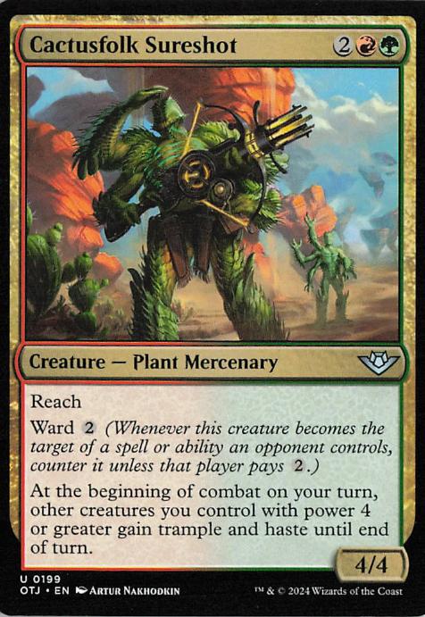 Cactusfolk Sureshot - OTJ 199 (MTG)