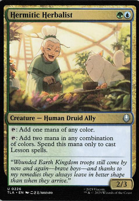 Hermitic Herbalist - TLA 226 (MTG)