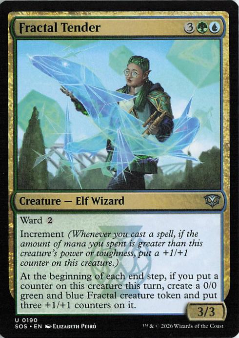 Fractal Tender - SOS 190 (MTG)