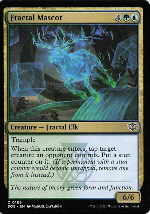 Fractal Mascot - SOS 189 (MTG)