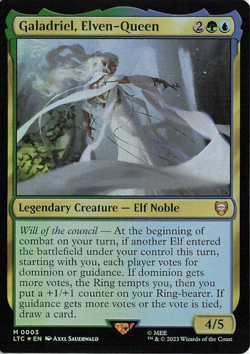 Galadriel, Elven-Queen - LTC 3 (MTG)