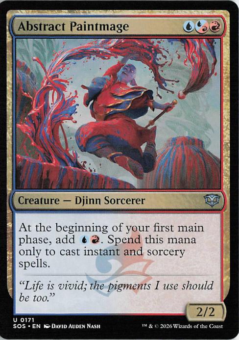 Abstract Paintmage - SOS 171 (MTG)