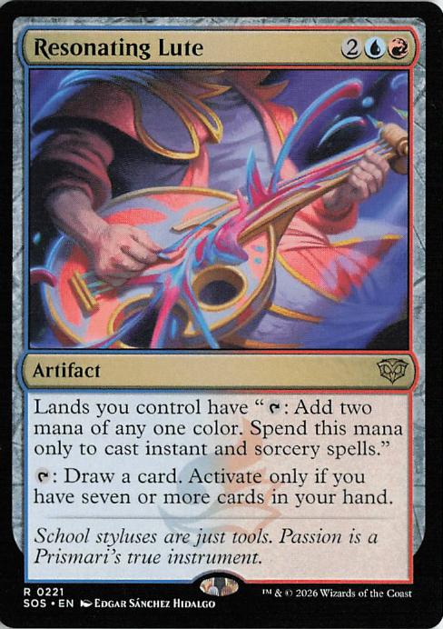 Resonating Lute - SOS 221 (MTG)