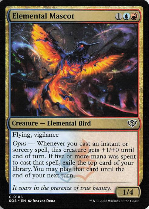 Elemental Mascot - SOS 185 (MTG)