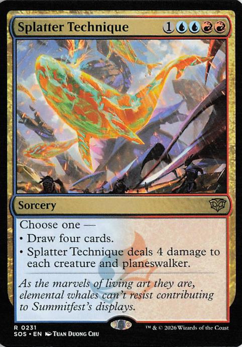 Splatter Technique - SOS 231 (MTG)