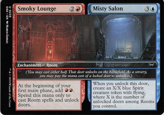 Smoky Lounge // Misty Salon - DSK 235 (MTG)