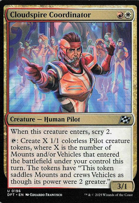 Cloudspire Coordinator - DFT 196 (MTG)
