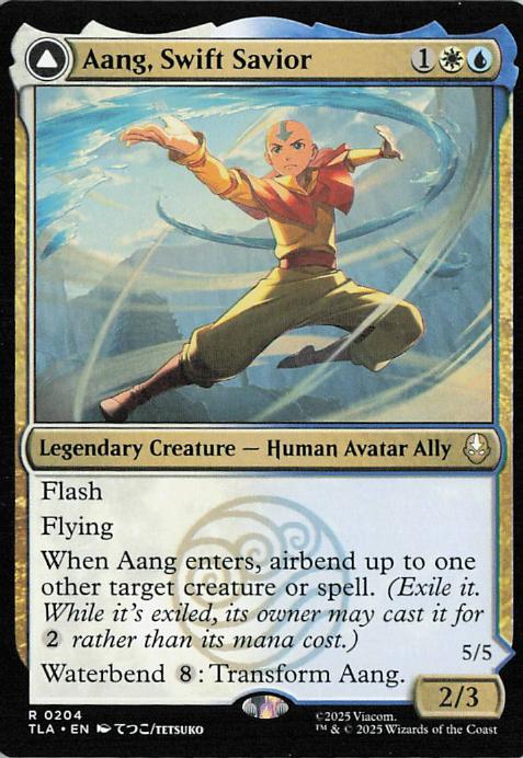 Aang Swift Savior - TLA 204 (MTG)