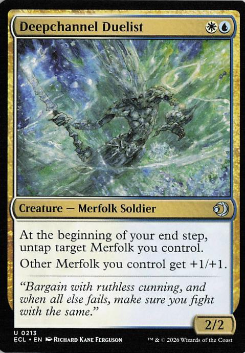 Deepchannel Duelist - ECL 213 (MTG)