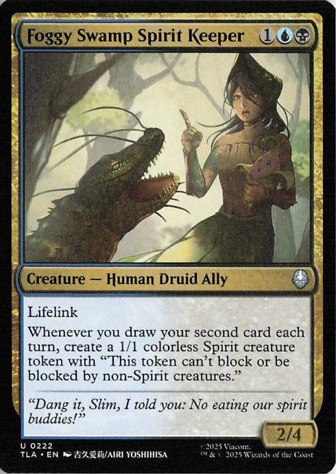 Foggy Swamp Spirit Keeper - TLA 222 (MTG)