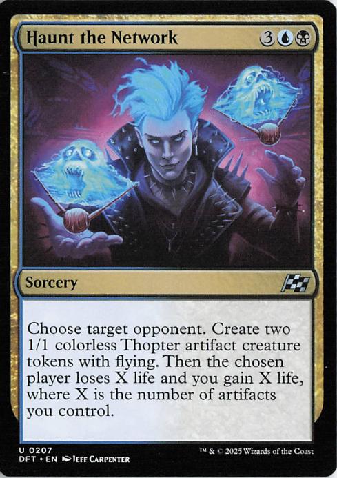 Haunt the Network - DFT 207 (MTG)