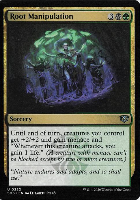 Root Manipulation - SOS 222 (MTG)