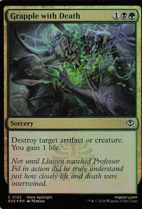 Grapple with Death - SOS 192 (MTG)