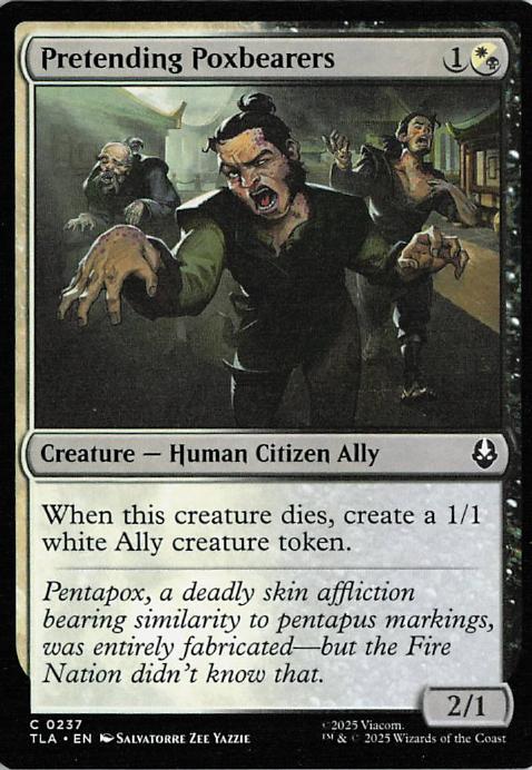 Pretending Poxbearers - TLA 237 (MTG)