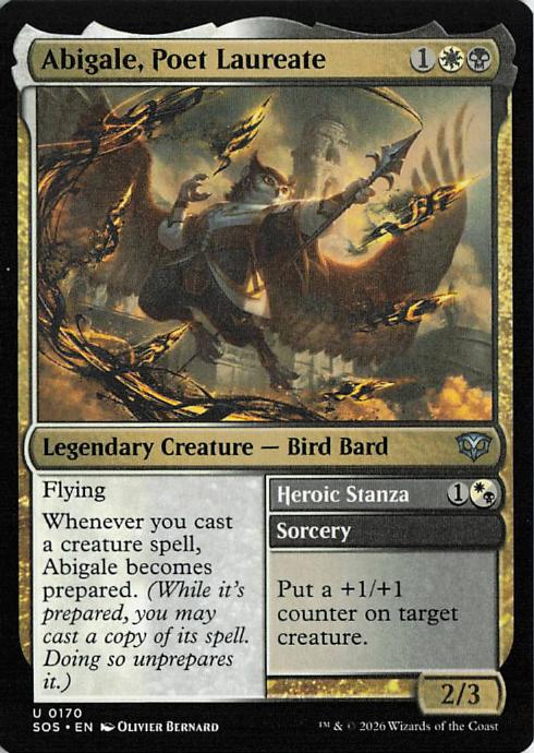Abigale, Poet Laureate - SOS 170 (MTG)