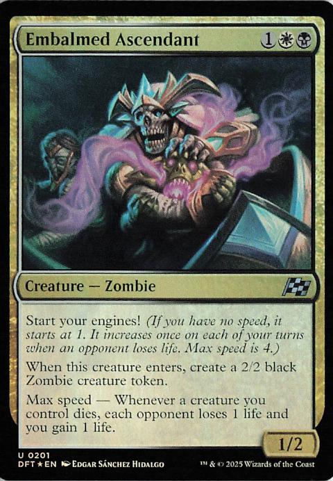 Embalmed Ascendant - DFT 201 (MTG)