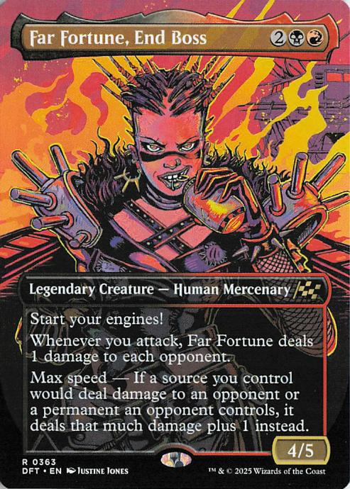 Far Fortune, End Boss - DFT 363 (MTG)