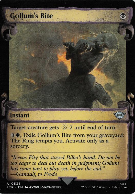 Gollum's Bite