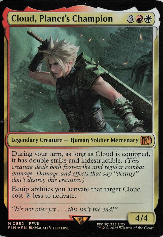 Cloud, Planet's Champion