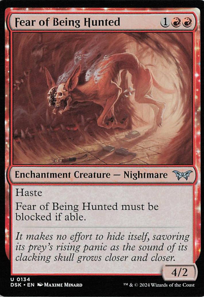 Fear of Being Hunted