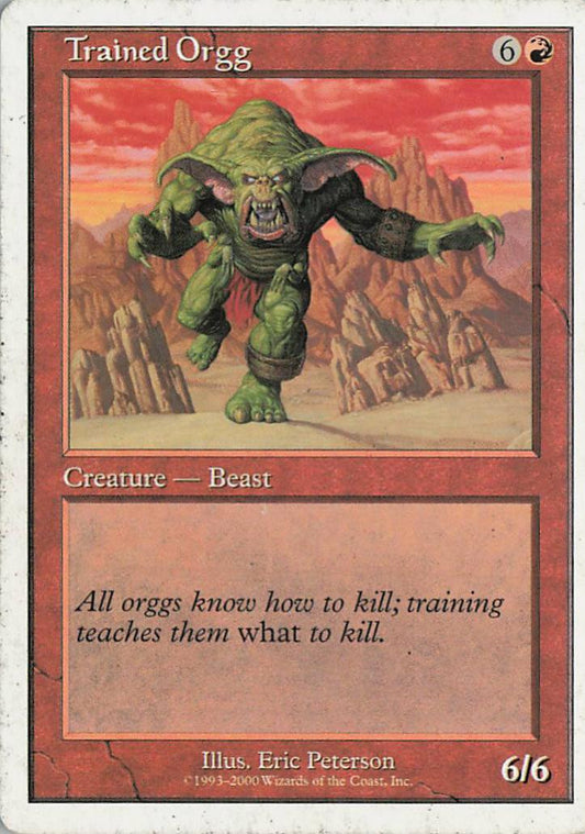 Trained Orgg - 7ED
